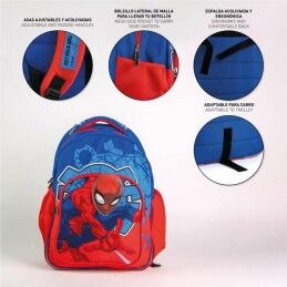 Spider-Man|Mochila Escolar Spider-Man Azul