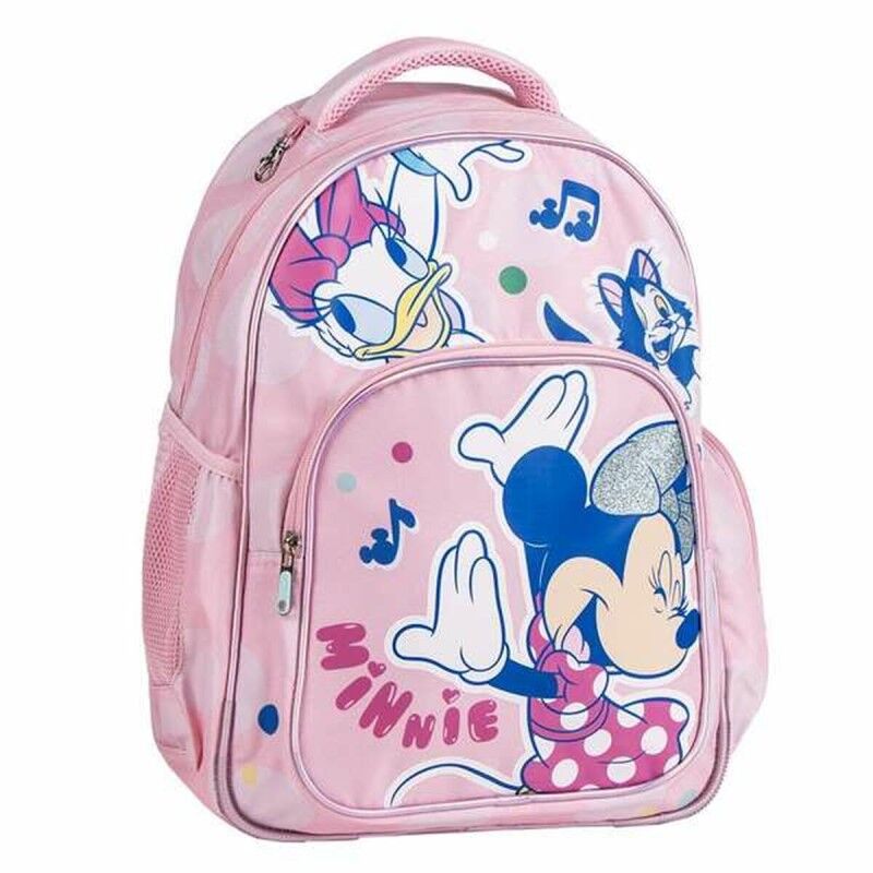 Minnie Mouse|Mochila Escolar Minnie Mouse Cor de Rosa Minnie Mouse|Mochila Escolar Minnie Mouse Cor de Rosa