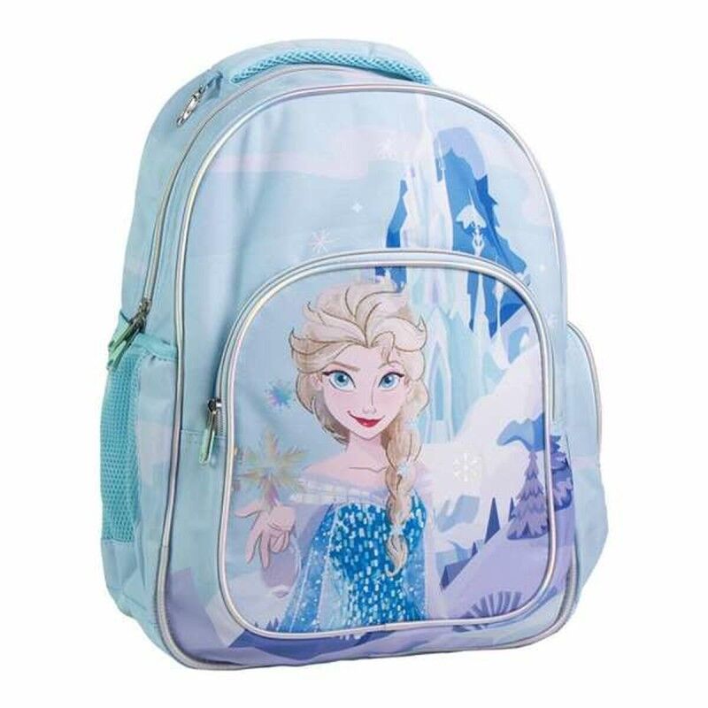 Frozen|Mochila Escolar Frozen Azul