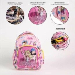 Barbie|Mochila Escolar Barbie Fúcsia
