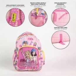 Barbie|Mochila Escolar Barbie Fúcsia