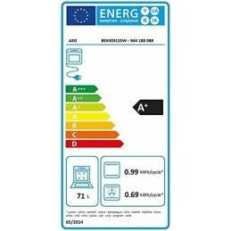 AEG|Forno AEG BEK435120W 3000 W 71 L