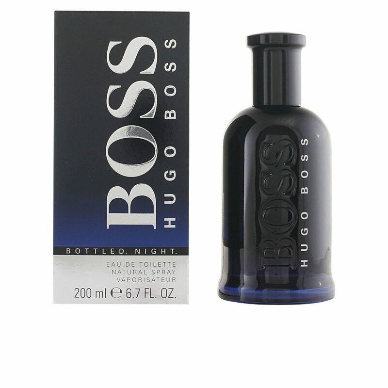 Hugo Boss|Perfume Homem Hugo Boss Bottled Night EDT 200 ml