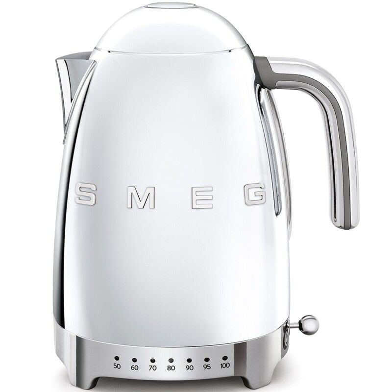 Smeg|Chaleira Smeg Prateado 2400 W 1,7 L Smeg|Chaleira Smeg Prateado 2400 W 1,7 L