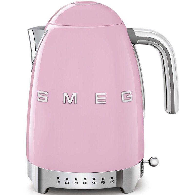 Smeg|Chaleira Smeg KLF04PKEU Aço inoxidável Plástico 2400 W 1,7 L Smeg|Chaleira Smeg KLF04PKEU Aço inoxidável Plástico 2400 W 1,7 L
