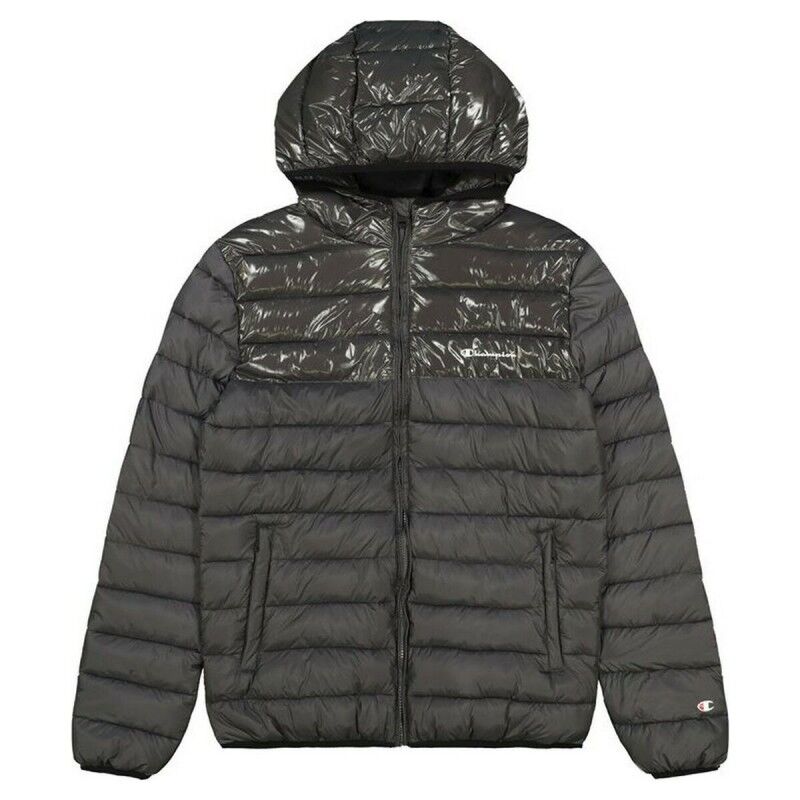 Champion|Casaco Corta-Vento Champion Hooded Cinzento Champion|Casaco Corta-Vento Champion Hooded Cinzento