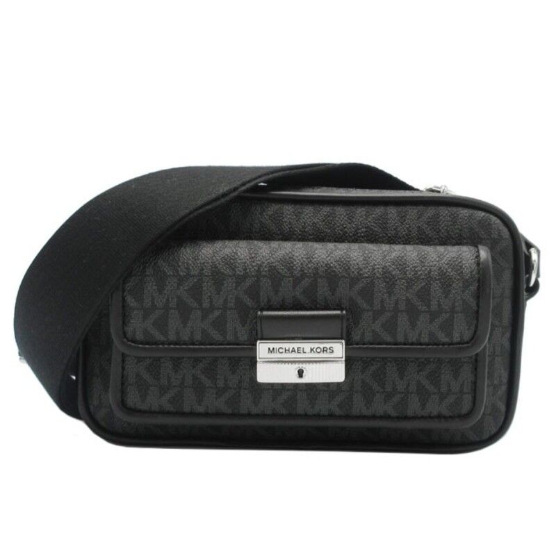 Michael Kors|Mala a Tiracolo Michael Kors BRADSHAW Preto 20 x 12 x 8 cm Michael Kors|Mala a Tiracolo Michael Kors BRADSHAW Preto 20 x 12 x 8 cm