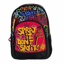 BlackFit8|Mochila Escolar com Rodas 905 BlackFit8 M313G Azul 32 x 42 x 15 cm