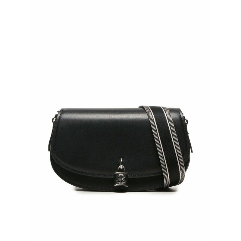 Michael Kors|Mala a Tiracolo Michael Kors Mila Preto 25 x 14 x 6 cm