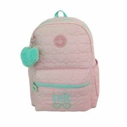 BlackFit8|Mochila Escolar com Rodas Evolution BlackFit8 Egeo Azul (32 x 42 x 15 cm)