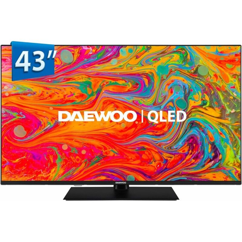 Daewoo|Smart TV Daewoo 43DM65QV 43" 4K Ultra HD LED QLED Daewoo|Smart TV Daewoo 43DM65QV 43" 4K Ultra HD LED QLED
