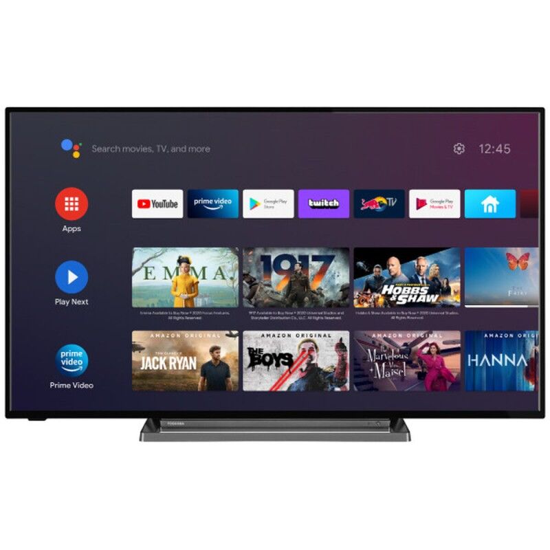 Toshiba|Smart TV Toshiba 55MG8F63DG 55" 4K Ultra HD LED HDR HDR10 DVB-T2 Google Assistant Direct-LED LCD DVB-S2 Toshiba|Smart TV Toshiba 55MG8F63DG 55" 4K Ultra HD LED HDR HDR10 DVB-T2 Google Assistant Direct-LED LCD DVB-S2