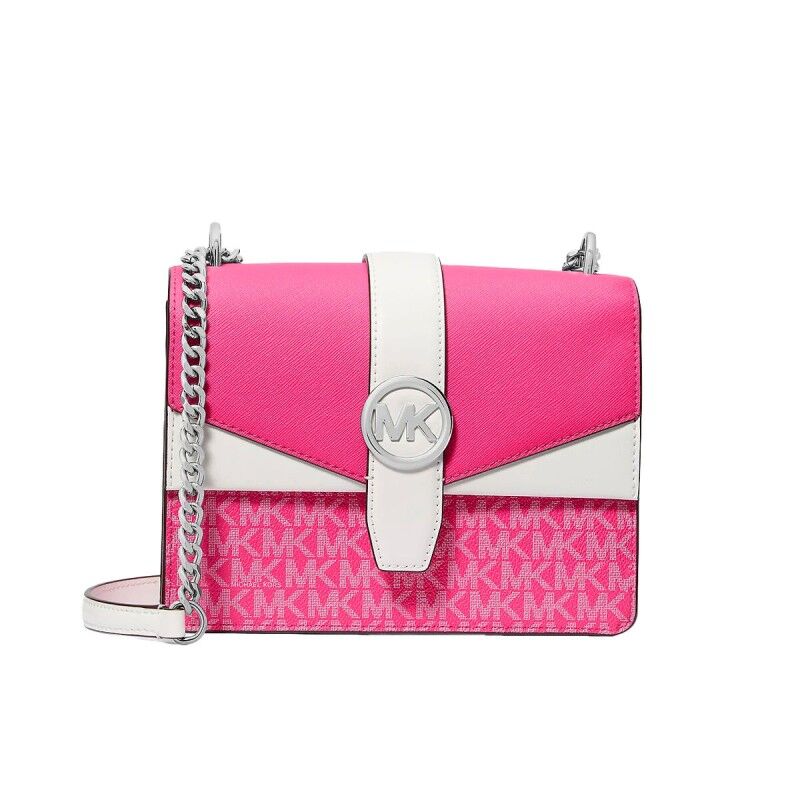 Michael Kors|Mala a Tiracolo Michael Kors 35S5SGRC5V-DRAGONFRUIT Cor de Rosa Michael Kors|Mala a Tiracolo Michael Kors 35S5SGRC5V-DRAGONFRUIT Cor de Rosa
