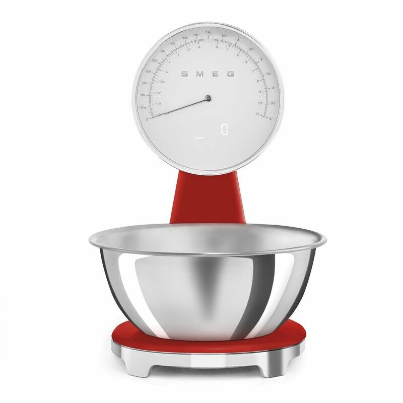 Smeg|balança de cozinha Smeg KSF01RDWW Vermelho Smeg|balança de cozinha Smeg KSF01RDWW Vermelho