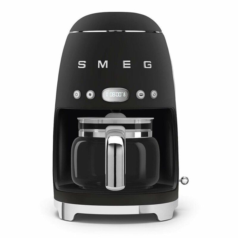 Smeg|Máquina de Café de Filtro Smeg DCF02BLMEU 1050 W Preto mate Smeg|Máquina de Café de Filtro Smeg DCF02BLMEU 1050 W Preto mate