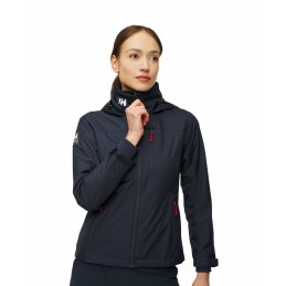 Casaco Corta-Vento Helly Hansen CREW HOODED 33899 598 Azul Marinho