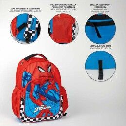 Spider-Man|Mochila Escolar Spider-Man Vermelho 32 x 15 x 42 cm