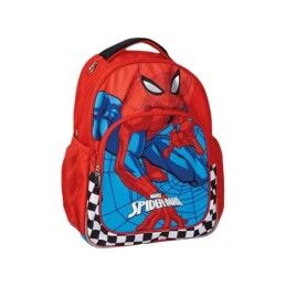 Spider-Man|Mochila Escolar Spider-Man Vermelho 32 x 15 x 42 cm
