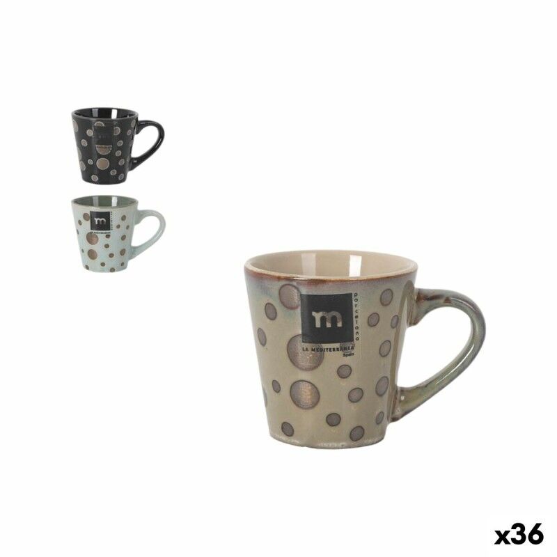 La Mediterránea|Chávena para café e chá La Mediterránea 100 ml Lua (36 Unidades)