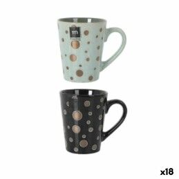 DKD Home Decor|Serviço de Café DKD Home Decor Verde Bege Metal Dolomite 180 ml