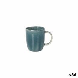 Quid|Conjunto de Chávenas com Pratos Quid Vita Morning Azul Cerâmica (4 Peças) (6 Unidades)