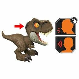 Mattel|Dinossauro Mattel Jurassic World Roar Command T-Rex 21,59 x 22,23 x 10,16 cm