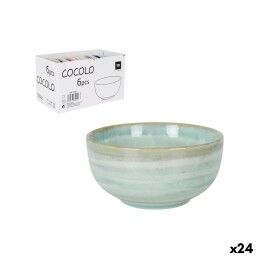 Bidasoa|Prato de Jantar Bidasoa Ikonic Azul Cerâmica 20,2 x 19,7 x 1,3 cm (6 Unidades) (Pack 6x)