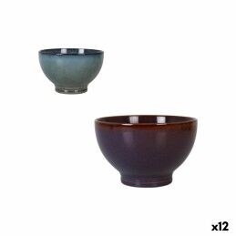 Inde|Conjunto para Aperitivos Inde Bambu Porcelana 29 x 18 x 6 cm Tacho x 2 (6 Unidades)