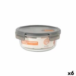 Quttin|Lancheira Hermética Quttin Retangular 1,5 L 23 x 17,5 x 7,6 cm (6 Unidades)