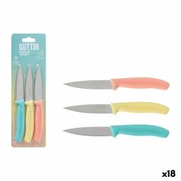 Quttin|Faca para Carne Quttin 124158 Madeira 10,5 cm (60 Unidades)