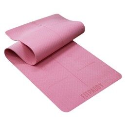 Fitpaddy|Tapete de Yoga Fitpaddy Cor de Rosa