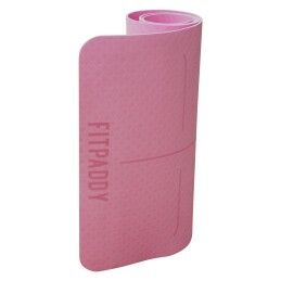 Fitpaddy|Tapete de Yoga Fitpaddy Cor de Rosa