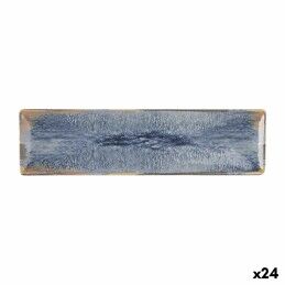DKD Home Decor|Jogo de Bandejas DKD Home Decor Branco Turquesa Natural 48 x 38 x 15 cm (2 Unidades)