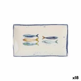 Ariane|Recipiente de Cozinha Ariane Oxide Cerâmica Cinzento (28 x 14 cm) (6 Unidades)