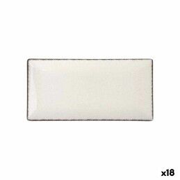 Quid|Tigela Quid Select Filo Branco Preto Plástico 14 x 3 cm (12 Unidades)