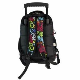 Toybags|Mochila Escolar com Rodas Toybags Grafitti