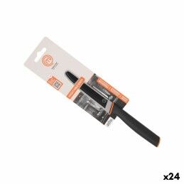 Quttin|Faca para Pão Quttin Black Preto Prateado 24 Unidades 20 cm