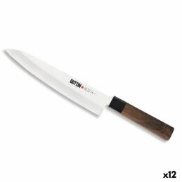 Cuyfor|Conjunto de Facas de Descascar Cuyfor Preto Prateado Aço inoxidável 7,5 cm 6 Peças (24 Unidades)