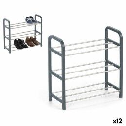 Home ESPRIT|Sapateira Home ESPRIT Preto Natural 80 x 31 x 32 cm