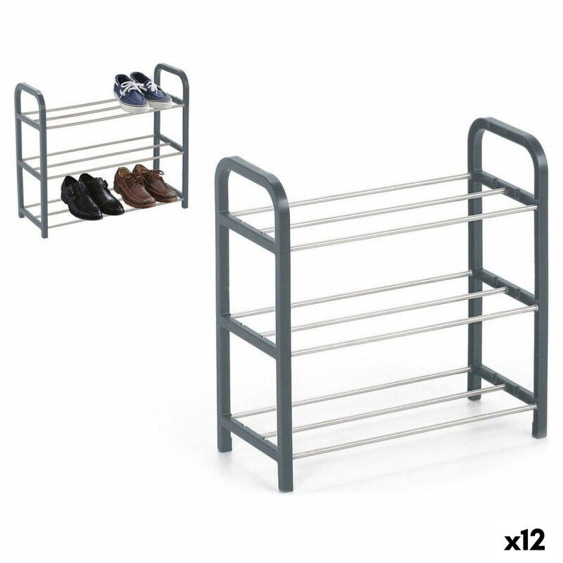 Confortime|Sapateira Confortime Metal 3 níveis 40 x 19 x 44 cm (40 x 19 x 44 cm)
