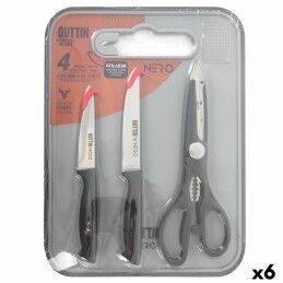 MasterChef|Faca de Presunto MasterChef 23 cm Preto Prateado (18 Unidades)