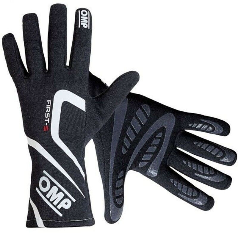 OMP|Luvas OMP First-S Preto XS FIA 8856-2018