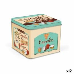 Quttin|Frasco Quttin Bamboo Vidro de Borosilicato Silicone 1,25 L 10,2 x 22,8 cm (12 Unidades) (9,5 x 21 cm)