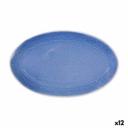 Home ESPRIT|Prato de Jantar Home ESPRIT Branco Castanho Porcelana 26 x 26 x 11 cm