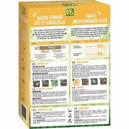 Sementes KB Relva Mediterrâneo 1 kg 40 m²