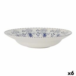 Home ESPRIT|Jogo de Bandejas Home ESPRIT Branco Natural Bambu Rotim 45 x 35 x 13 cm