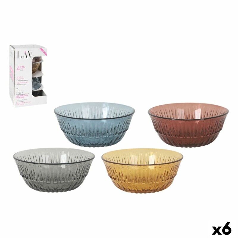 LAV|Taça para Aperitivos LAV Alinda 345 ml 12,3 x 5,1 cm 4 Peças (6 Unidades) LAV|Taça para Aperitivos LAV Alinda 345 ml 12,3 x 5,1 cm 4 Peças (6 Unidades)