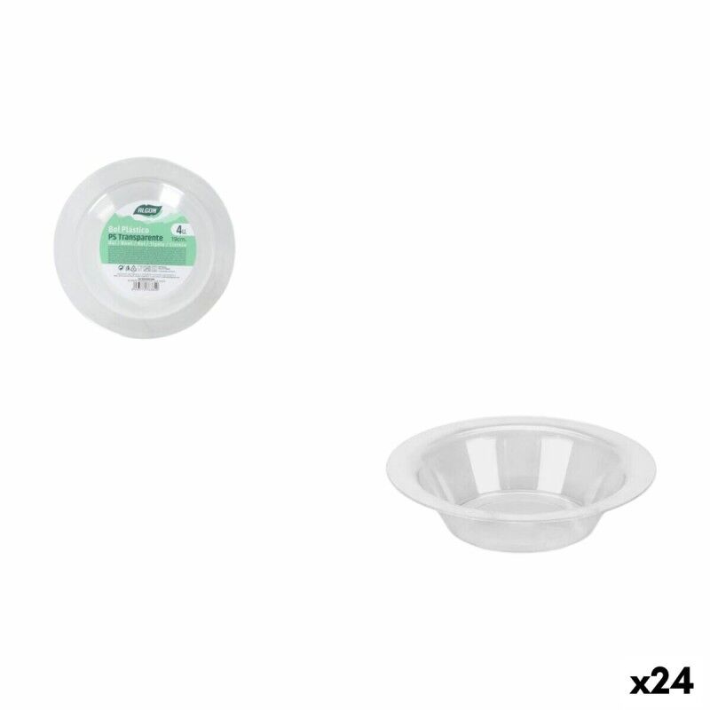 Algon|Conjunto para Aperitivos Algon 19 cm 4 Peças (24 Unidades) Algon|Conjunto para Aperitivos Algon 19 cm 4 Peças (24 Unidades)
