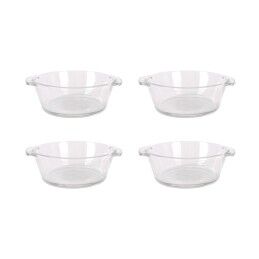 Arcoglass|Conjunto para Aperitivos Arcoglass Anubis Vidro 4 Peças (18 Unidades)