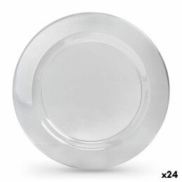 Luminarc|Prato de Jantar Luminarc Friends Time Bistr Branco/Preto Vidro Ø 30 cm Carne (12 Unidades)